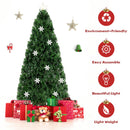 LED Optic Artificial Christmas Tree with Snowflakes