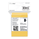 Ultra PRO: Small 60ct Sleeves - PRO-Matte (Yellow)