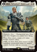 Dion, Bahamut's Dominant // Bahamut, Warden of Light (FIN-428) - FINAL FANTASY: (enchantment, Extended Art)