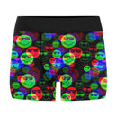RGB Shaded Smile Glitch Print Boxer Briefs