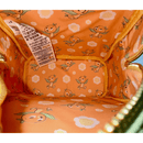 Loungefly Disney Parks Florida Orange Bird Mini Backpack Corduroy Bag