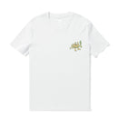 Hawaiian Tee For Men Taking the day off By Loindaflow Tee Crew Neck 100% Cotton - WHITE