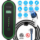 Level2 EV Charger Portable Electric Vehicle Charging Station with NEMA 6-20P PlugÊCarry Bag Fit For All J1772 EV and Hybrid Vehicles for Home and Outd