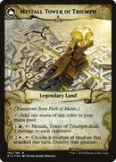 Path of Mettle // Metzali, Tower of Triumph (PRE-165S) - Rivals of Ixalan Promos: (compasslanddfc) Foil
