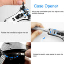 14 PCS Watch Repair Tool Kit Link Remover Watch Case Opener w/ Free Carrying Case