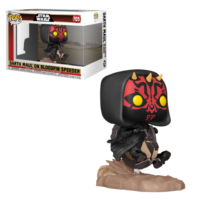 Darth Maul on Bloodfin Speeder Star Wars Funko Pop!