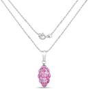 1.66 Carat Genuine Ruby .925 Sterling Silver Pendant