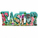 Wooden Sign Letters "Easter" Table Centerpiece 12.5 Inches