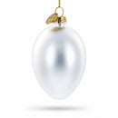Gourmet Deviled Egg Glass Christmas Ornament