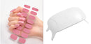 Waterproof Long Lasting Nail Stickers Letter Color
