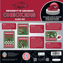 Arkansas Razorbacks Checkers Board Game