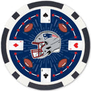 New England Patriots 100 Piece Poker Chips