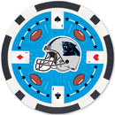 Carolina Panthers 100 Piece Poker Chips