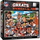 Cincinnati Bengals - All Time Greats 500 Piece Jigsaw Puzzle