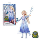Disney Frozen 2 Elsa Fashion Doll In Travel Outfit with Pabbie and Salamander Figures