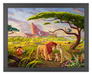 Disney The Lion King: Remember Who You Are - Thomas Kinkade Framed Art Print
