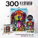 Dean Russo - Dog is Love 300 Piece EZ Grip Jigsaw Puzzle
