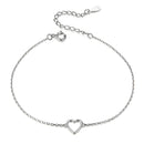 925 Sterling Silver Adjustable Bracelet for Women