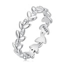 925 Sterling Silver Ring with CZ - Size 6.0 - Classic Style for Women