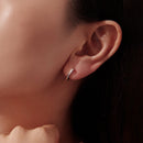 925 Sterling Silver Oxidized Earrings for Women