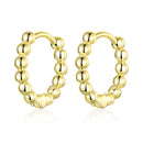 925 Sterling Silver Plated Platinum Earrings for Women