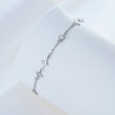 925 Sterling Silver 15+6cm Pavé Setting CZ Bracelet for Women