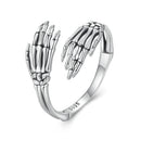 925 Sterling Silver Oxidized 0.2cm Ring