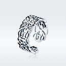 S925 Sterling Silver 0.8cm Width Ring