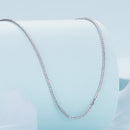 925 Sterling Silver Platinum Plated 45cm Chain Length Necklace for Women