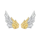 925 Sterling Silver Earrings with White Gold Plating for Women