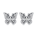925 Sterling Silver Oxidized Silver Earrings for Women