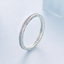 925 Sterling Silver Nano Opal Ring Size 6.0 for Women