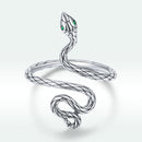 925 Sterling Silver Oxidized Pavé Setting CZ Ring