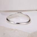 925 Sterling Silver Oxidized 0.18cm Ring