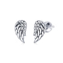 925 Sterling Silver Earrings with Pavé Setting CZ - 1.1x0.6cm