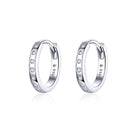 925 Sterling Silver Earrings with Pavé Setting CZ for Women