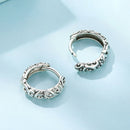 925 Sterling Silver Oxidized Earrings for Women