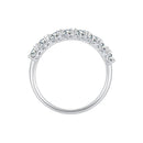 925 Sterling Silver Plated Moissanite Ring Size 5 for Women