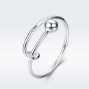 925 Sterling Silver Rings 0.4cm Width for Women