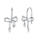 925 Sterling Silver Earrings 1.8cm x 1.0cm for Women
