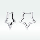 925 Sterling Silver Earrings 1.5cm x 1.7cm for Women