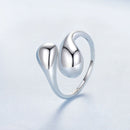 925 Sterling Silver Plated Gold Ring for Women
