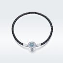 925 Sterling Silver Nan Style Bracelet Size 17.0