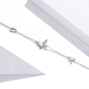 925 Sterling Silver Pavé Setting CZ Bracelet for Women