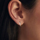 925 Sterling Silver Moissanite 0.16 ct Stud Earrings for Women