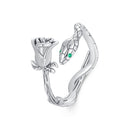 925 Sterling Silver 2mm Pave Setting CZ Ring