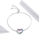 925 Sterling Silver Bracelet with Pavé Setting CZ