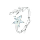 925 Sterling Silver & Opal Ring for Women