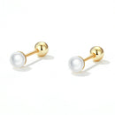 925 Sterling Silver Quality Shell Pearl Earrings for Women