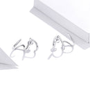 925 Sterling Silver Oxidized Earrings for Women